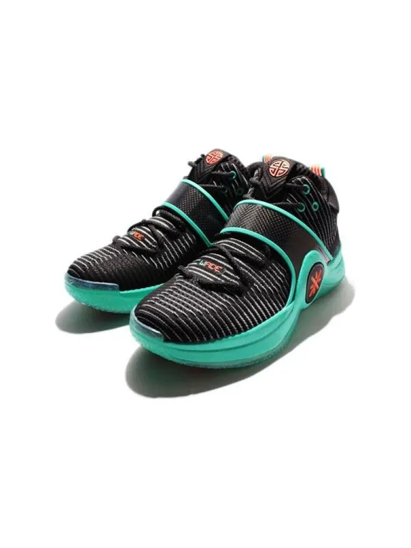 Кроссовки way of wade 6 Li-Ning — изображение 3 из 4, черный/зеленый
