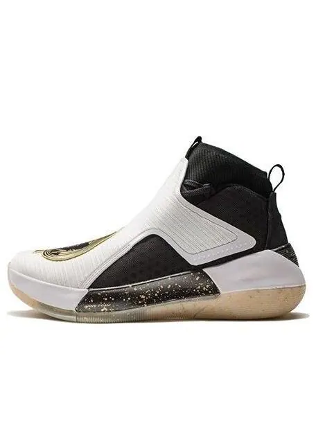Кроссовки аутентичные новый стиль 12 золотой Li-Ning — изображение 1 из 3, черный/белый/золотистый