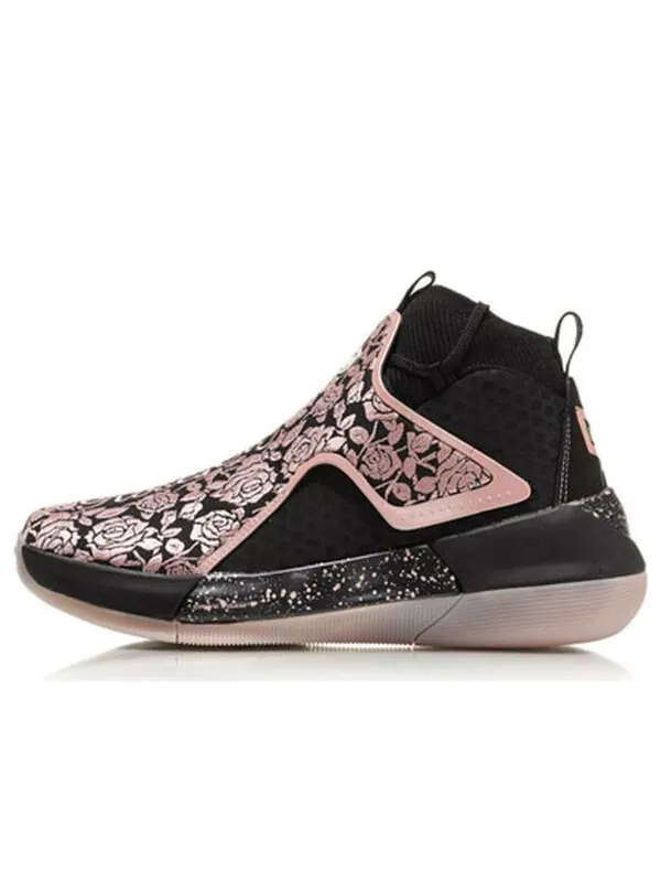 Кроссовки yushuai 12 Li-Ning — изображение 1 из 4, черный/розовый