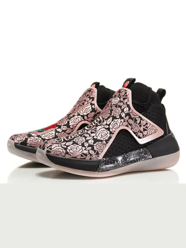 Кроссовки yushuai 12 Li-Ning — изображение 3 из 4, черный/розовый