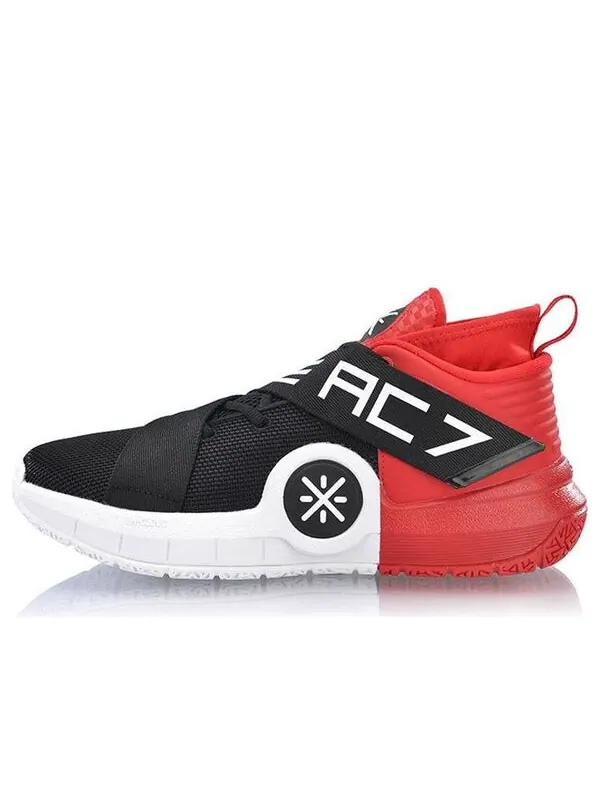 Кроссовки wade all city7 wade series красные Li-Ning — изображение 1 из 4, черный/белый/красный