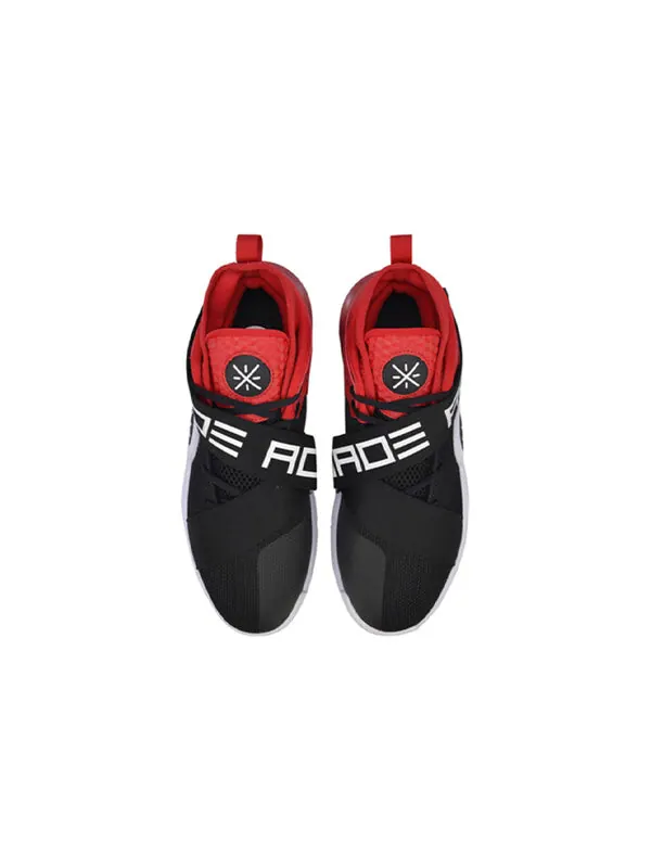 Кроссовки wade all city7 wade series красные Li-Ning — изображение 3 из 4, черный/белый/красный