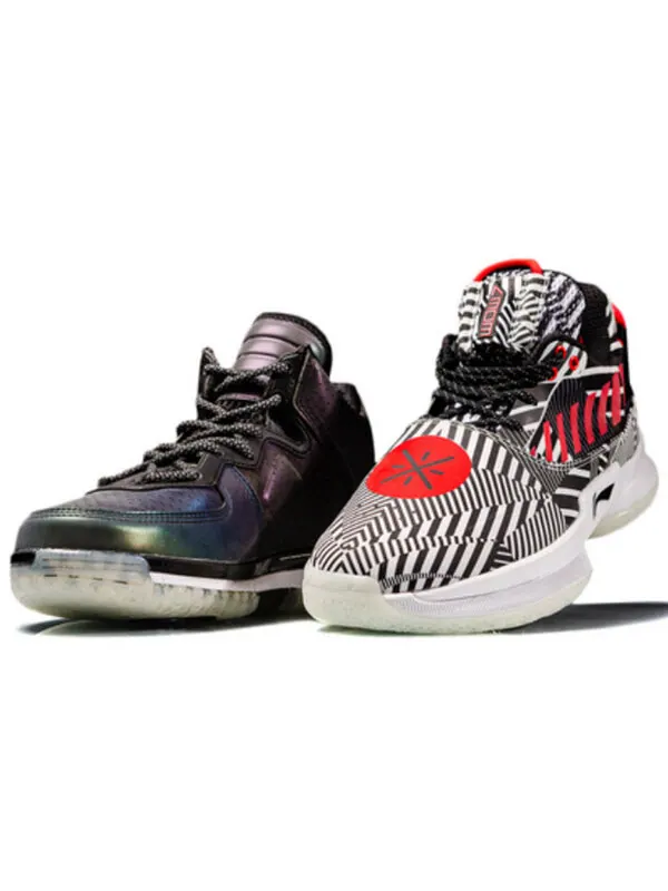 Кроссовки way of wade 7 Li-Ning — изображение 3 из 4, черный/белый