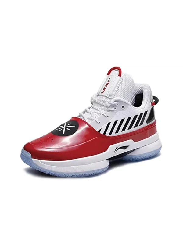 Кроссовки way of wade 7 Li-Ning — изображение 2 из 4, белый/красный/черный
