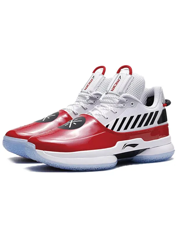 Кроссовки way of wade 7 Li-Ning — изображение 3 из 4, белый/красный/черный