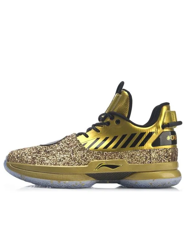 Кроссовки way of wade 7 Li-Ning — изображение 1 из 4, черный/золотистый