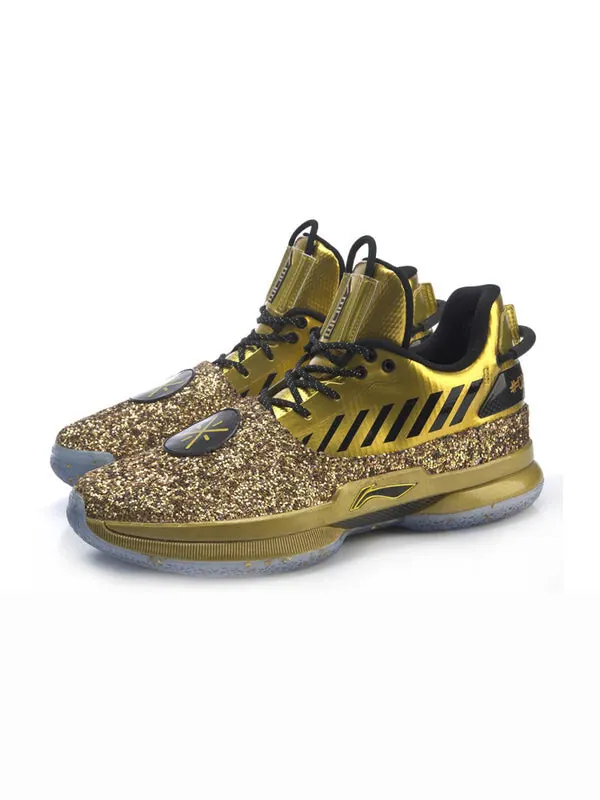Кроссовки way of wade 7 Li-Ning — изображение 3 из 4, черный/золотистый