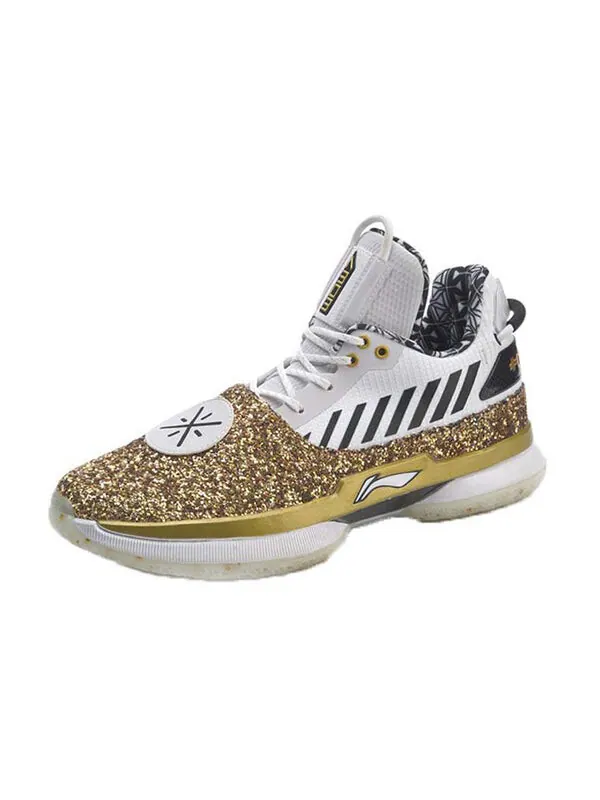 Кроссовки way of wade 7 Li-Ning — изображение 3 из 4, золотистый/белый