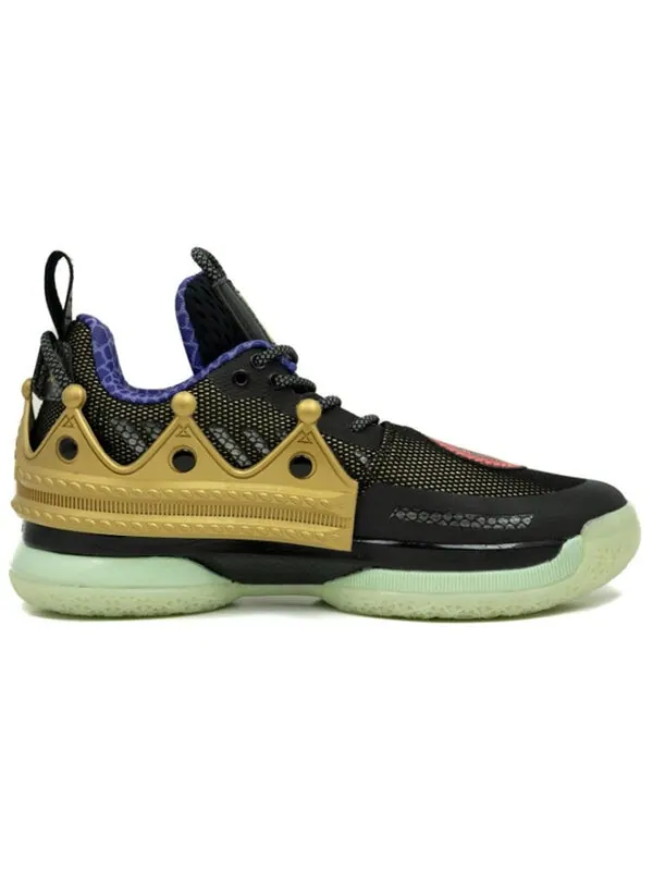 Кроссовки x rick ross way of wade 7 Li-Ning — изображение 2 из 4, черный/золотистый