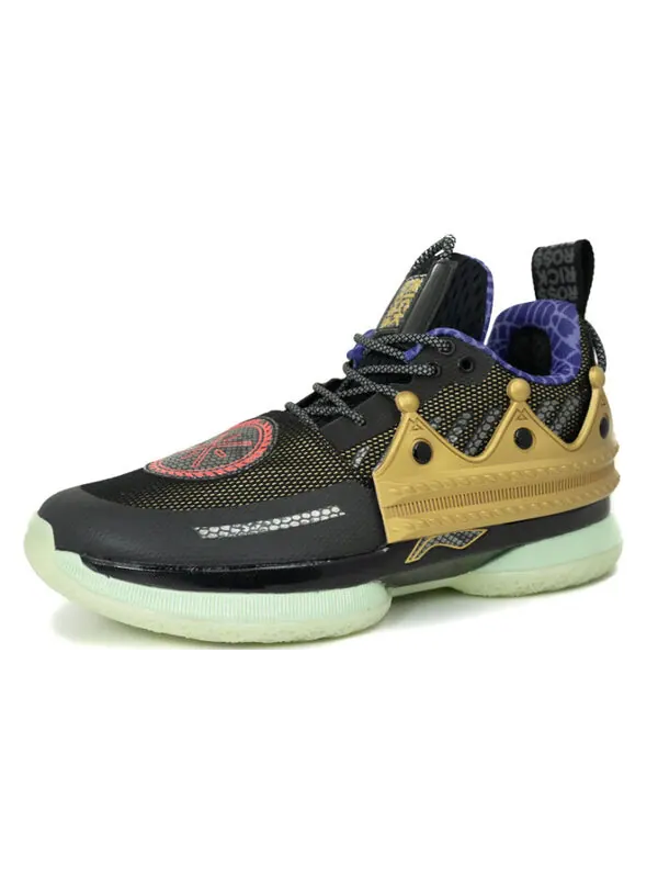 Кроссовки x rick ross way of wade 7 Li-Ning — изображение 3 из 4, черный/золотистый