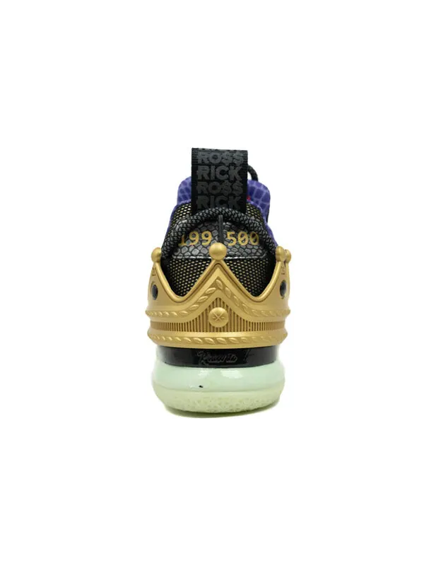 Кроссовки x rick ross way of wade 7 Li-Ning — изображение 4 из 4, черный/золотистый