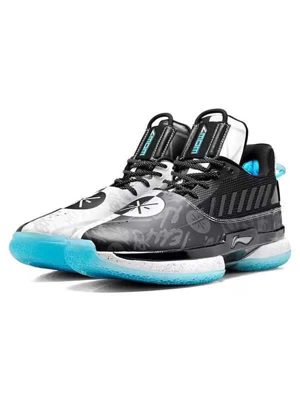Кроссовки way of wade 7 Li-Ning — изображение 3 из 4, черный/белый/синий