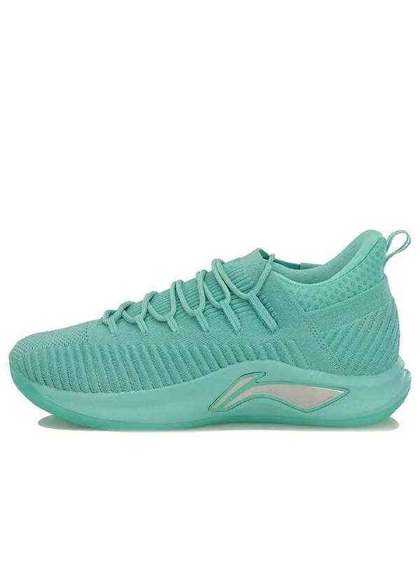 Кроссовки скорость 5 низкий плей-офф Li-Ning — изображение 1 из 4, зеленый/серый