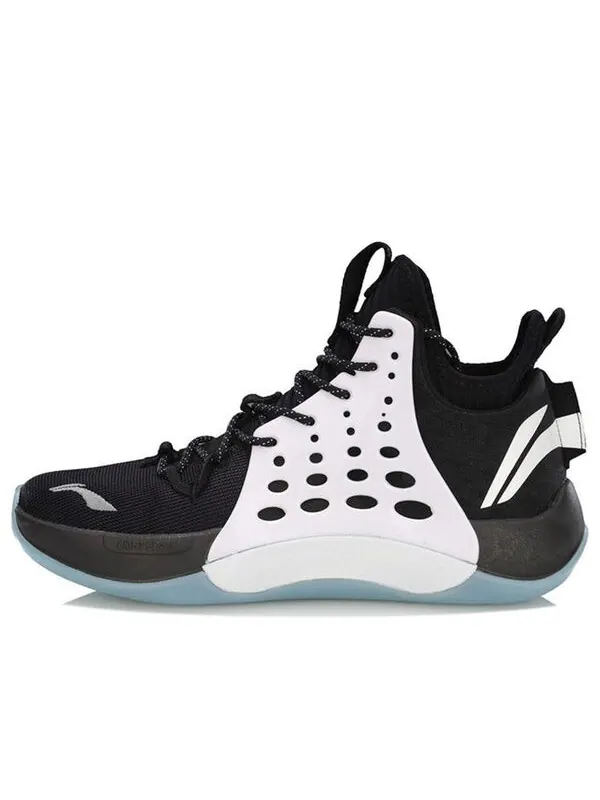 Кроссовки sonic 7 mid Li-Ning — изображение 1 из 4, черный/белый