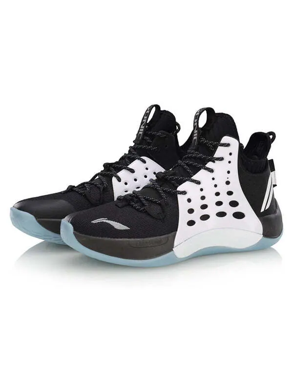 Кроссовки sonic 7 mid Li-Ning — изображение 3 из 4, черный/белый