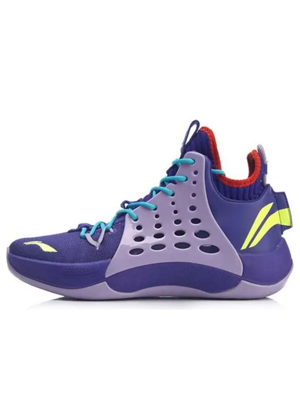 Кроссовки sonic 7 mid Li-Ning — изображение 1 из 4, фиолетовый