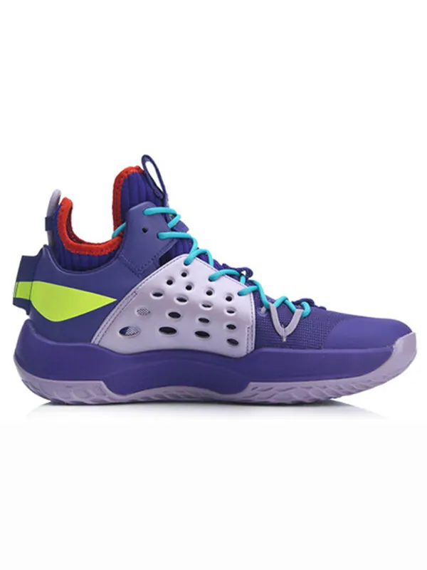 Кроссовки sonic 7 mid Li-Ning — изображение 2 из 4, фиолетовый