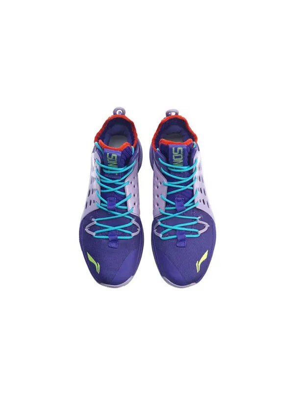 Кроссовки sonic 7 mid Li-Ning — изображение 4 из 4, фиолетовый