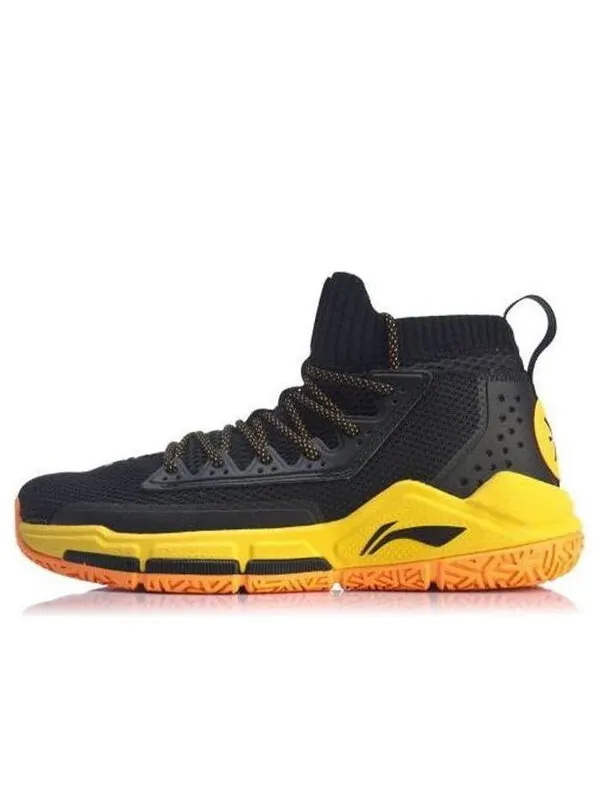 Кроссовки wade fission 5 mid Li-Ning — изображение 1 из 4, желтый/черный