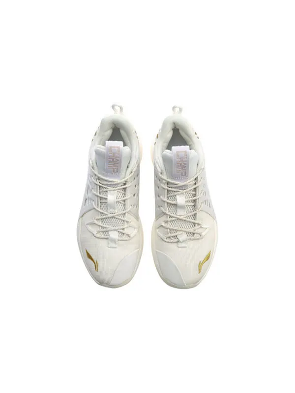 Кроссовки sonic 7 low x cba Li-Ning — изображение 4 из 4, белый/золотистый