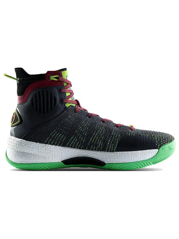 Кроссовки yushuai 13 hi Li-Ning — изображение 2 из 4, черный/зеленый
