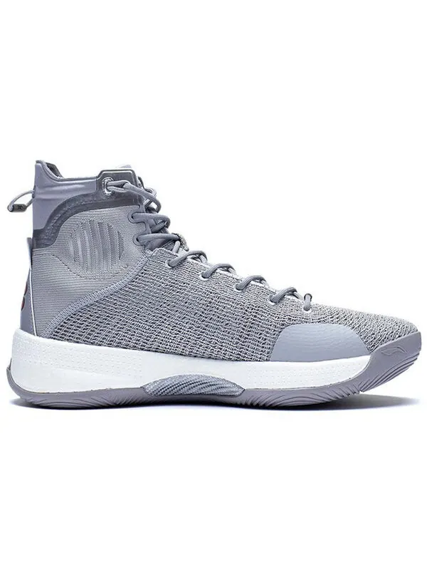 Кроссовки yushuai 13 premium hi Li-Ning — изображение 2 из 4, серый/белый