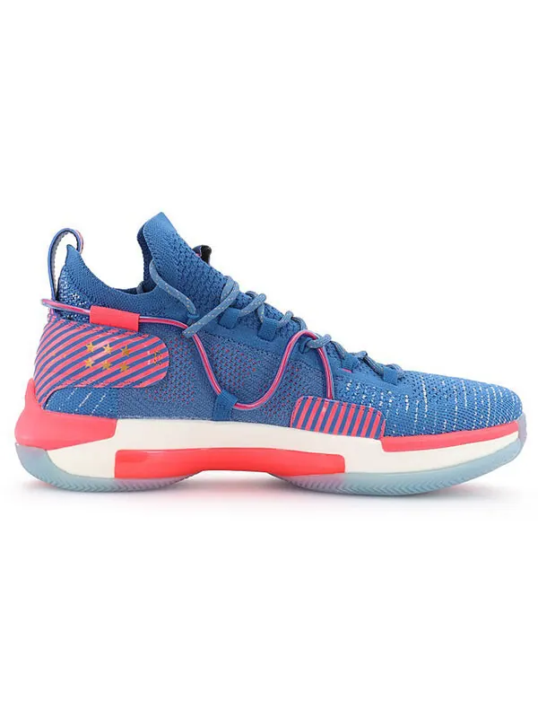 Кроссовки 6 низкие красные Li-Ning — изображение 2 из 4, синий