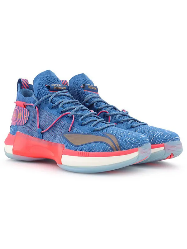 Кроссовки 6 низкие красные Li-Ning — изображение 3 из 4, синий