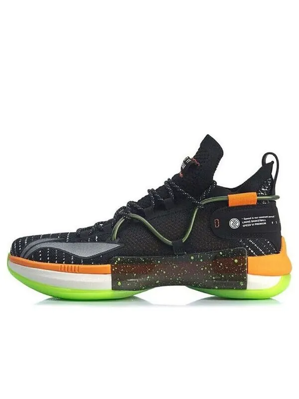Кроссовки speed 6 premium Li-Ning — изображение 1 из 4, зеленый
