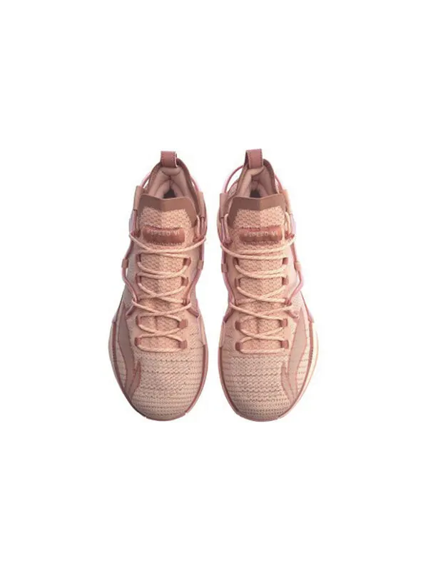 Кроссовки speed 6 премиум Li-Ning — изображение 4 из 4, розовый