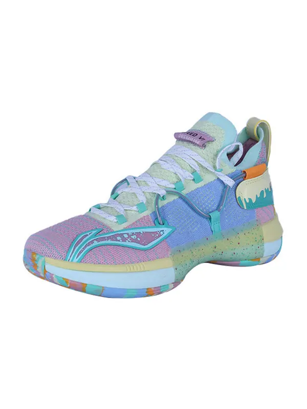 Кроссовки speed 6 премиум-версия для игроков Li-Ning — изображение 3 из 4, синий
