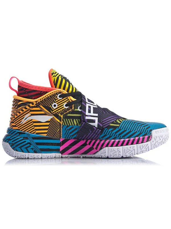 Кроссовки Wade All City 7 Li-Ning — изображение 2 из 4, желтый/синий