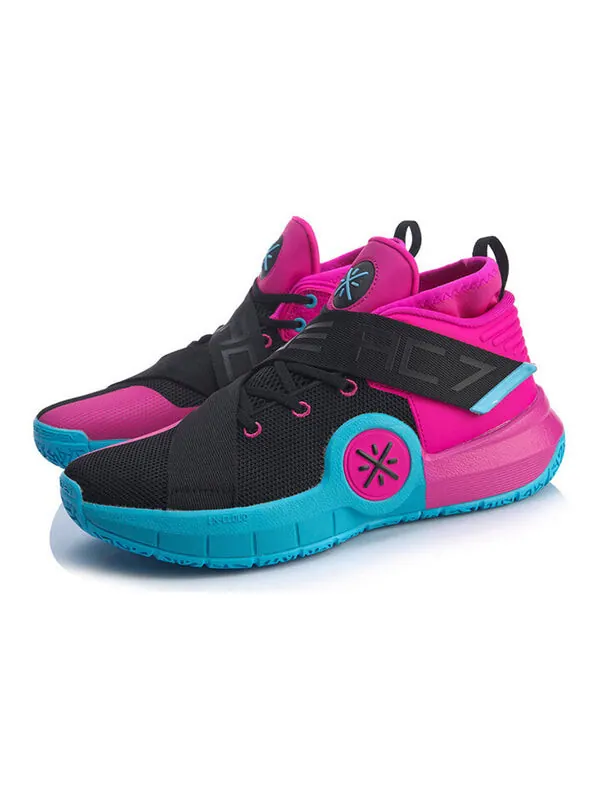Кроссовки way of wade 7 Li-Ning — изображение 3 из 4, черный/розовый