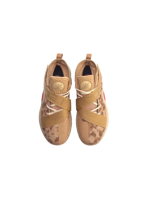 Кроссовки wade all city 7 d&j коричневые Li-Ning — изображение 4 из 4, желтый