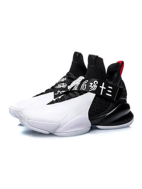 Кроссовки противоточные сюань юань Li-Ning — изображение 3 из 4, черный / белый