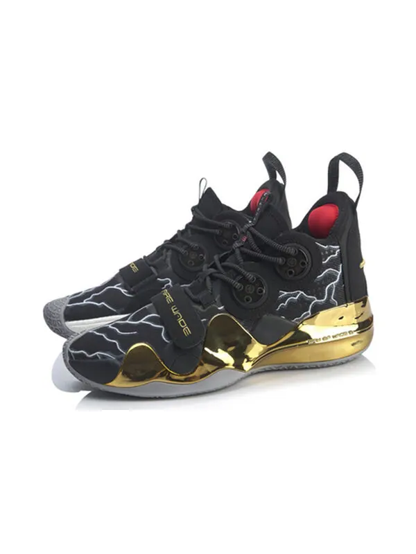 Кроссовки way of wade 8 Li-Ning — изображение 3 из 4, черный/золотистый