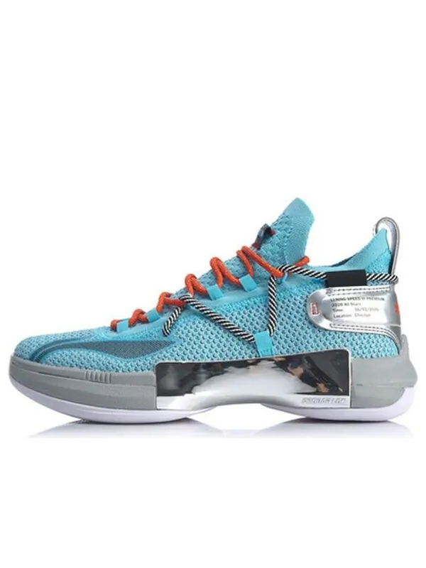 Кроссовки 6 premium low top Li-Ning — изображение 1 из 4, синий