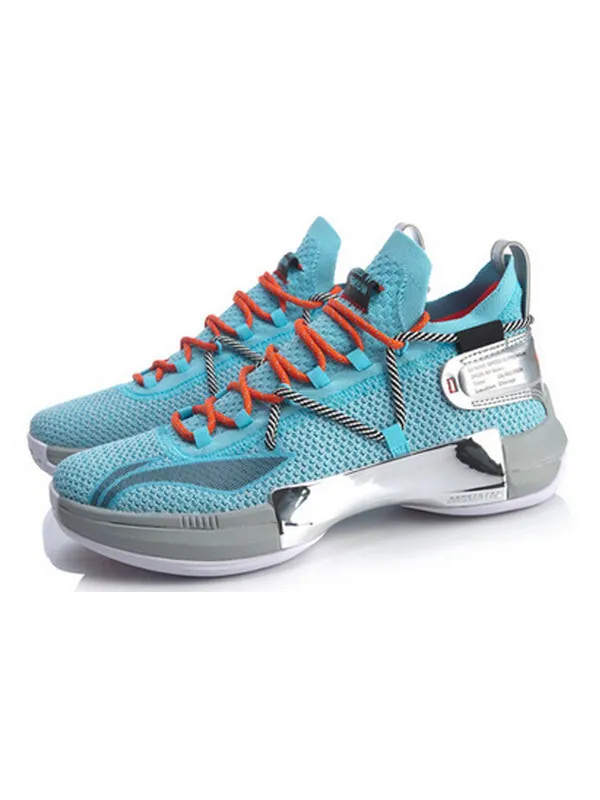 Кроссовки 6 premium low top Li-Ning — изображение 3 из 4, синий