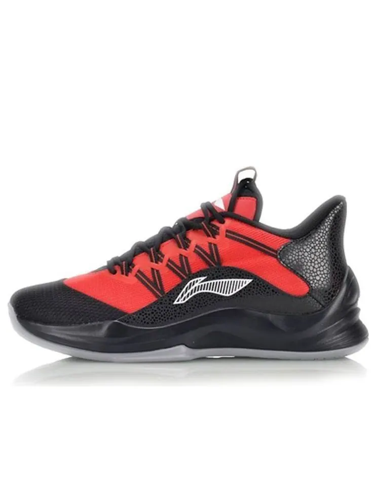 Кроссовки Li-Ning Shock Absorption Basketball Professional Shoe Red — изображение 1 из 5, красный