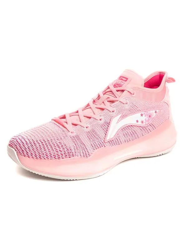 Кроссовки yushuai 13 низкие Li-Ning — изображение 2 из 4, розовый/белый