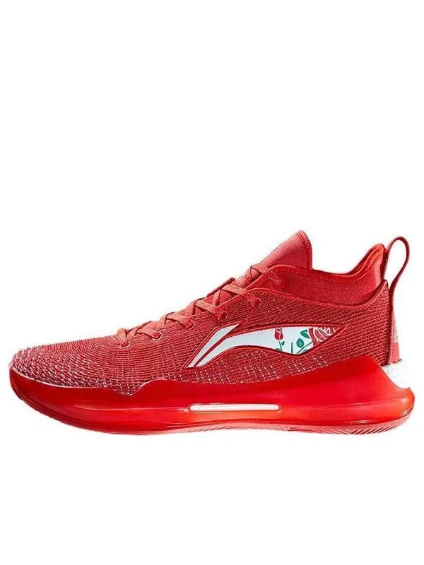 Кроссовки yushuai 13 низкие Li-Ning — изображение 1 из 4, красный/белый