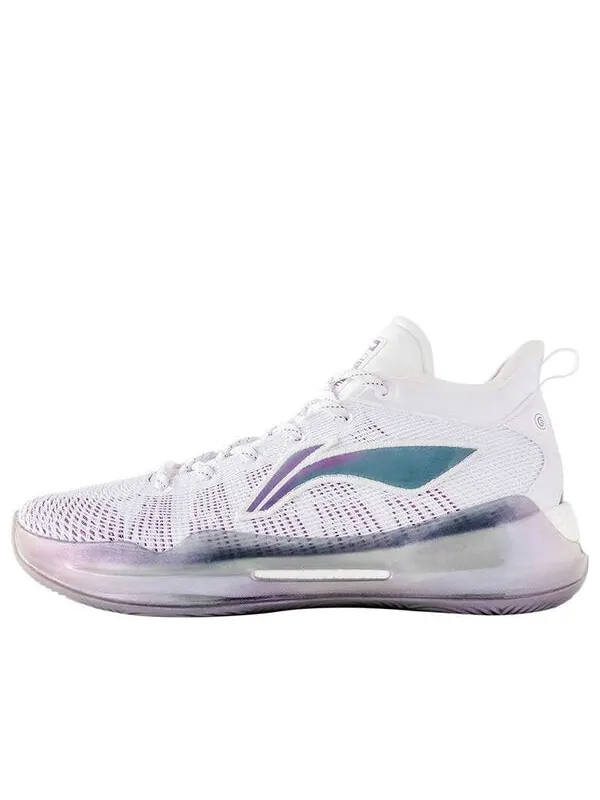 Кроссовки yushuai 13 низкие Li-Ning — изображение 1 из 4, фиолетовый/белый