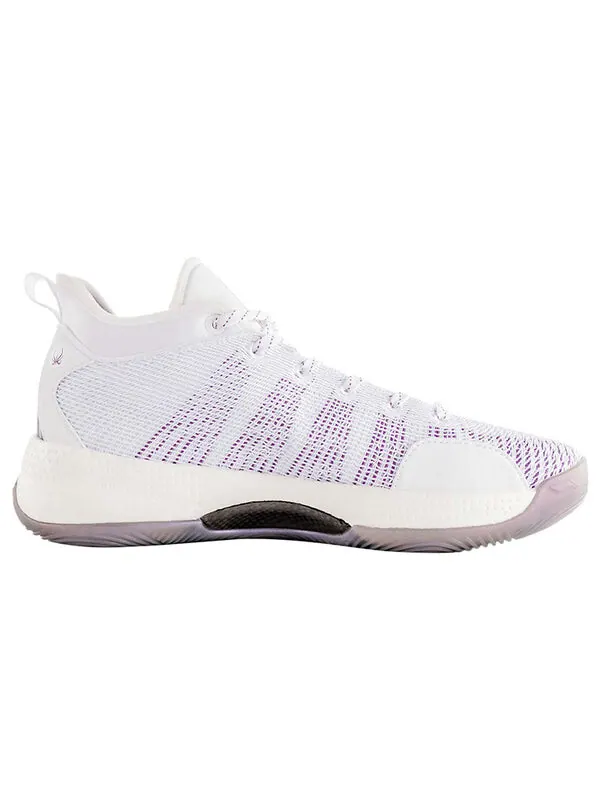 Кроссовки yushuai 13 низкие Li-Ning — изображение 2 из 4, фиолетовый/белый