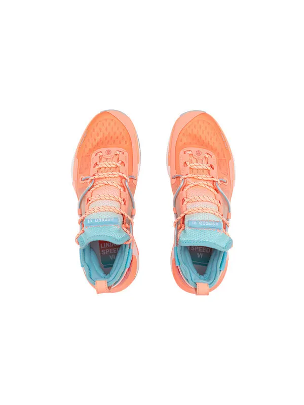 Кроссовки speed 6 premium x cba Li-Ning — изображение 3 из 4, светлый оранжевый