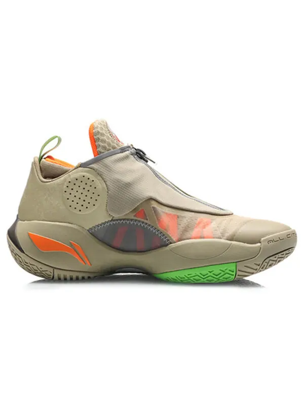Кроссовки wade all city 8 v2 Li-Ning — изображение 2 из 4, хаки