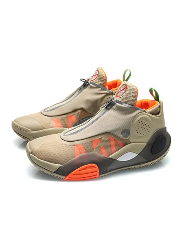 Кроссовки wade all city 8 v2 Li-Ning — изображение 3 из 4, хаки