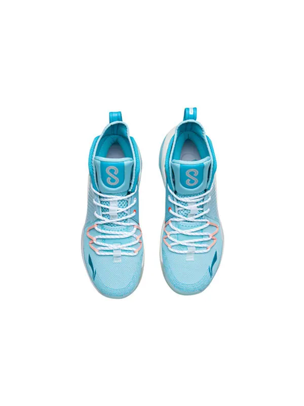 Кроссовки sonic 8 высокие Li-Ning — изображение 4 из 4, синий/синий/розовый