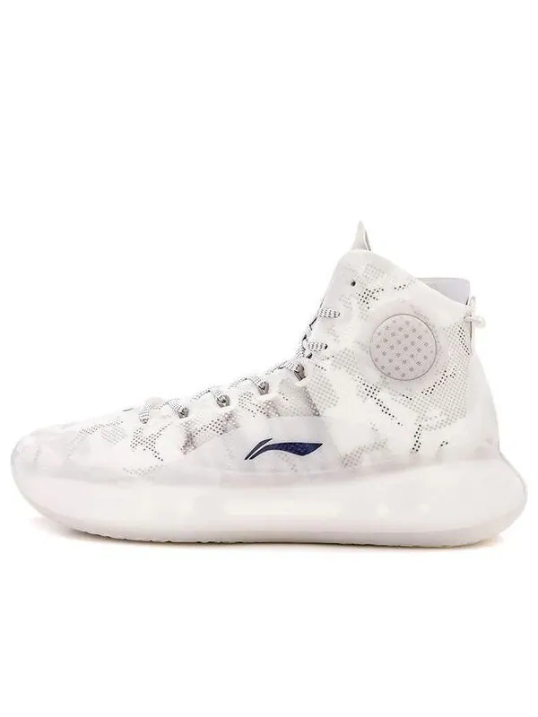 Кроссовки Yushuai 14 x aape баскетбольные кроссовки Li-Ning — изображение 1 из 3, белый/серый