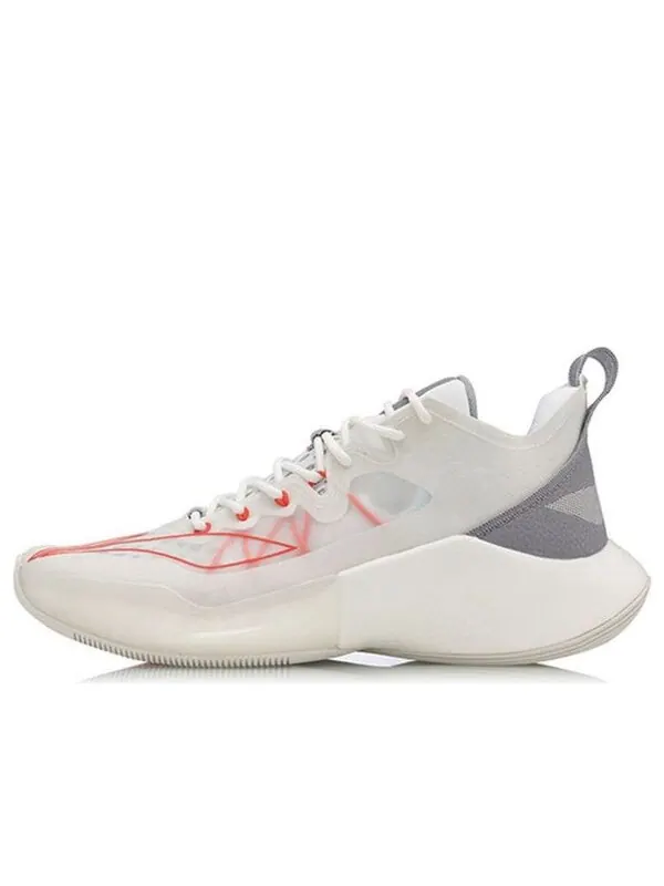 Кроссовки sonic 8 низкие Li-Ning — изображение 1 из 4, белый/красный