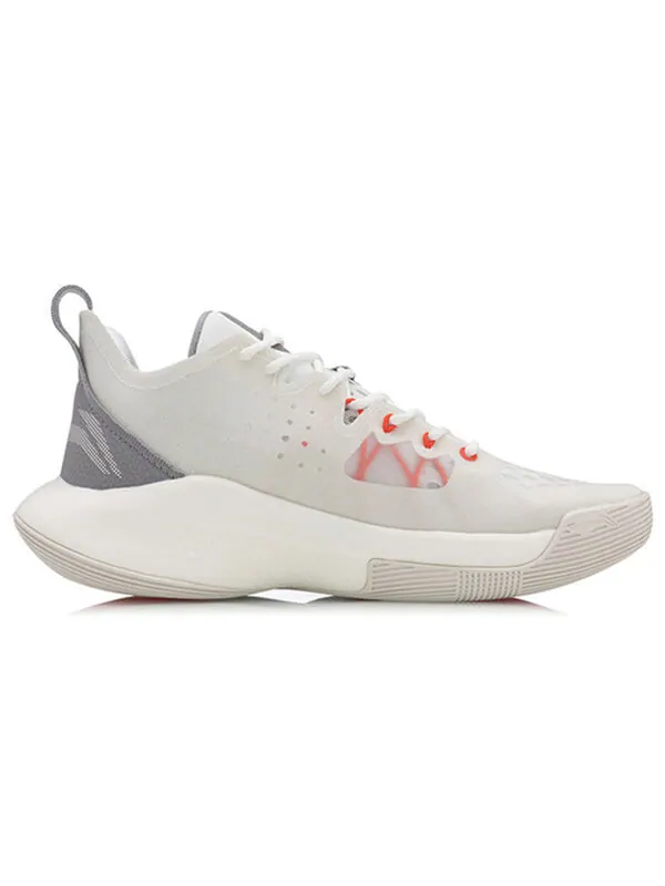 Кроссовки sonic 8 низкие Li-Ning — изображение 2 из 4, белый/красный